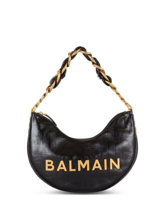 Balmain 1945 Soft Moon schoudertas - Zwart