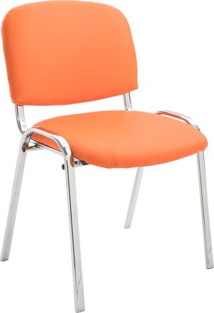 Clp Silla De Conferencia Ken Chrom Naranja