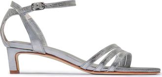 Bernardo Lima Low Heel Sandal in Silver at Nordstrom, Size 7.5