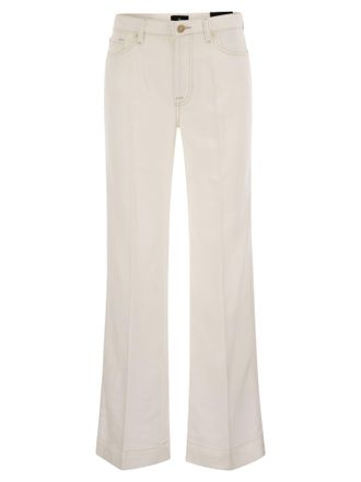 7 For All Mankind 7 para todos los jeans con cintura alta de la humanidad Dojo sin cintura a medida