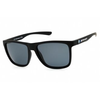 BMW Mens Black Rectangular Sunglasses BS0015