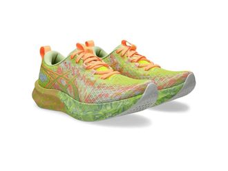 Asics Womens Noosa Tri 16 Womens Running Shoes Safety Yellow/Cool Matcha : 6.5 B - Medium, Synthetic