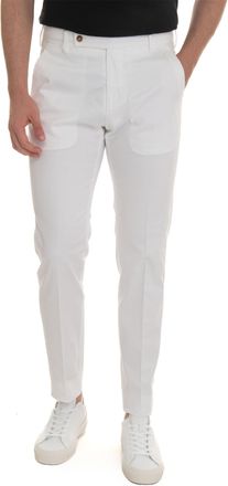 Berwich Pantalone modello chino MORELLO Bianco Berwich Uomo