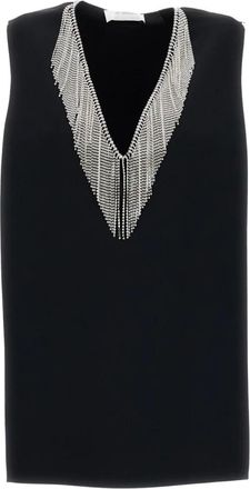 Sportmax Mouwloze tops - Dames - Tops zonder mouwen - Zwart - 2XS - Tops