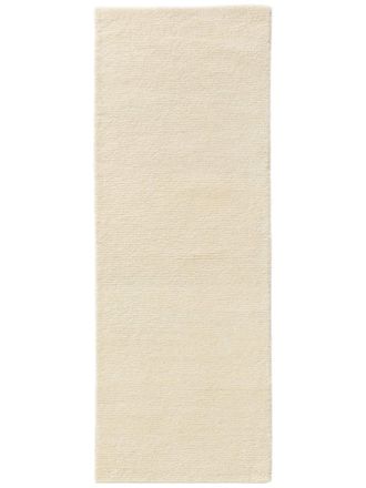benuta Alfombras de pasillo de lana crema 80x250