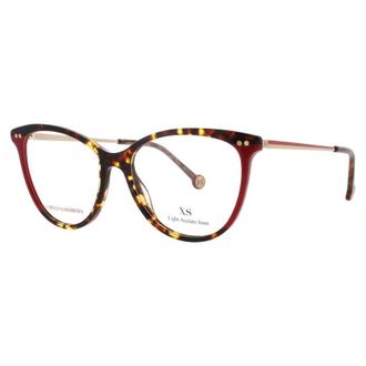 Carolina Herrera Ladies Tortoise Rectangular Eyeglass Frames Ch-Her-0210-O63-52