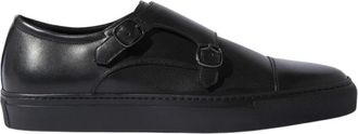 Scarosso Fabio Sneakers - Heren - Nette schoenen - Zwart - 41 1/2 EU - Leer - Schoenen