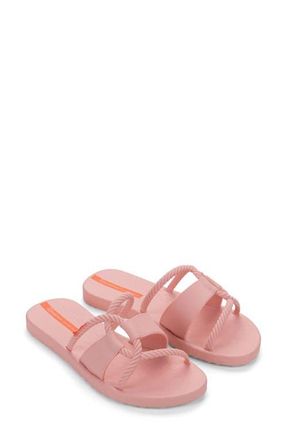 Ipanema Diversa Slide Sandal in Light Pink/Orange at Nordstrom, Size 5
