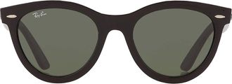 Ray-Ban Wayfarer Way Green Round Unisex Sunglasses RB2241 901/31 54