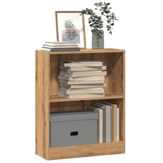 vidaXL Estanter&iacute;a De Madera De Ingenier&iacute;a Roble Artesano 60x24x76 Cm Vidaxl