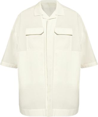 Rick Owens Magnum Tommy shirt - men - Cotton - 50 - Neutrals