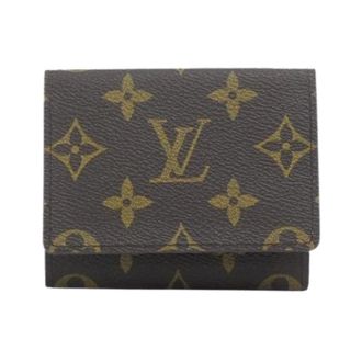 Louis Vuitton Pre-owned Wallets, female, Brown, Size: ONE SIZE Pre-owned Monogram Card Case