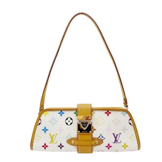 Louis Vuitton Blanc Monogram Multicolore Pouch (Pre-Owned)