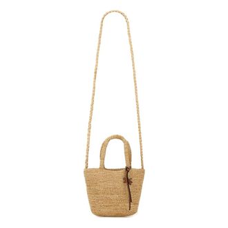 Maneb&igrave; Handbags, female, Beige, Size: ONE SIZE New Sunset Bag