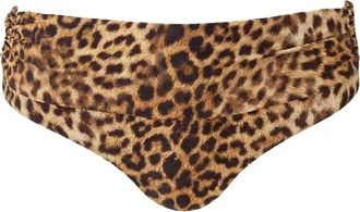 Melissa Odabash Bel Air Bikini Broekje - Dames - Bikinis - Bruin - M - Badmode