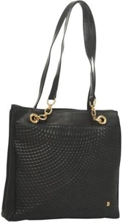 Bally Tweedehands leren handtassen - Dames - Vintage Handtas - Zwart - ONE Size - Leer - Vintage