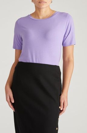 Universal Standard Tee Rex Tee in Purple Posey at Nordstrom, Size 2Xl