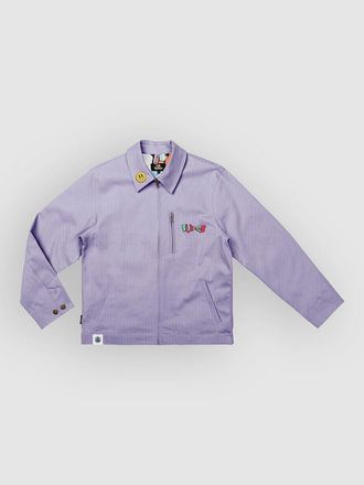 THE DUDES Squiggle Cord Light Tom Cord Jacke lilac sachet