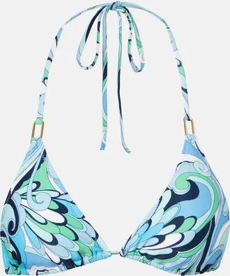 Melissa Odabash Cancun printed bikini top