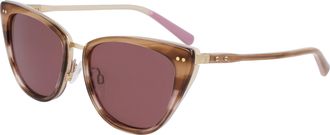 Shinola Pink Cat Eye Ladies Sunglasses SH2700S 219 55