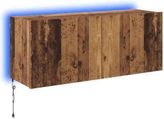 vidaXL TV Wall Cabinet Old Wood 100 x 35 x 41 cm Engineered Wood vidaXL