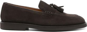 Doucal's suede loafers - Brown