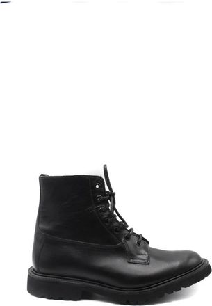 Trickers Stijlvolle Bootie voor Modieuze Look - Heren - Veterlaarzen - Zwart - 41 EU - Schoenen