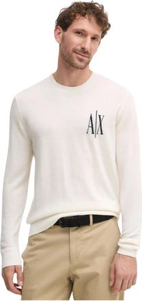 A|X Armani Exchange Heren, Truien, Beige, Maat: XL