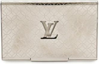 Louis Vuitton Pre-owned Accessories, male, Gray, Size: ONE SIZE Pre-owned Porte Carte Champs Elysees Card Case