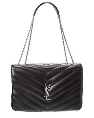 Saint Laurent Loulou Large Leather Shoulder Bag