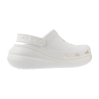 Crocs Classic Crush Clog - Dames - Klompen - Wit - 38 EU - Schoenen