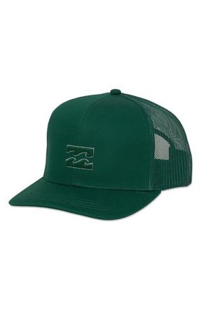 Billabong All Day Trucker Hat in Deep Sea at Nordstrom