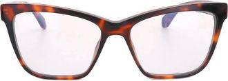 Off-white Demo Cat Eye Unisex Eyeglasses OERJ067 6000 55