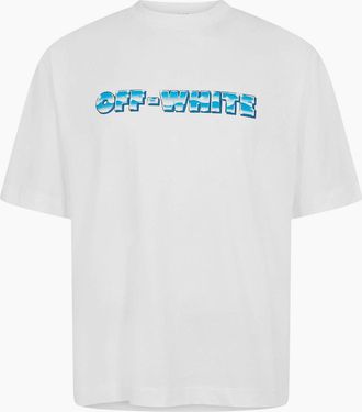 Off-white Mens Mens T Shirt - White - Size: 42
