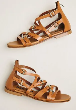 Bibi Lou Gladiator Buckle Sandals