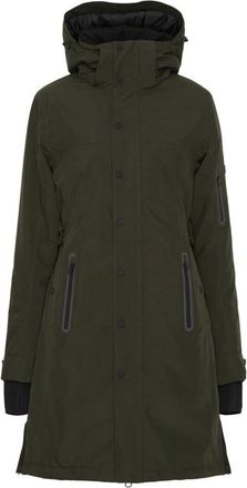 Notyz Functionele Jas Deep Army - Dames - Parka Jassen - Groen - 3XL - Polyester - Jassen