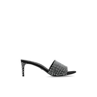 Dolce & Gabbana Sandalettes met hak Keira - Dames - Muiltjes - Zwart - 37 EU - Leer - Schoenen