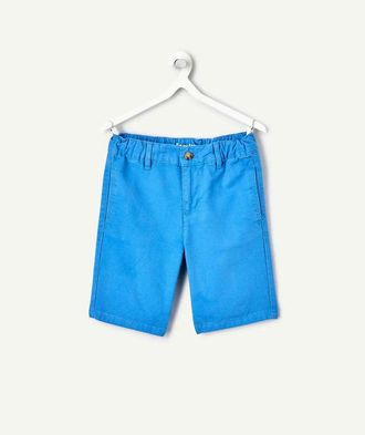 Tape &agrave; l'Oeil Blauwe jongensshort met ritssluiting