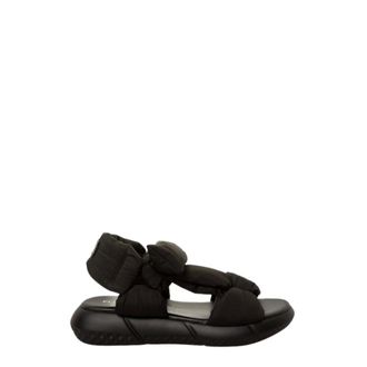 Elena Iachi Flat Sandals, female, Black, Size: 11 US Sandalo sportivo