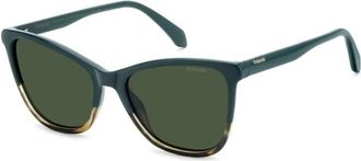 Polaroid 4194/S Cvt(Uc) Zonnebril - Dames - Zonnebrillen - Groen - 55 MM - Accessoires