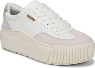 Dr. Scholls Time Off Platform Sneaker in White Birch at Nordstrom, Size 7.5