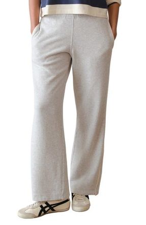 Marine Layer Cloud 9 Fleece Track Pants in Heather Grey at Nordstrom, Size X-Small