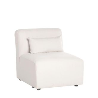 Klast Sof&aacute; modular de Poli&eacute;ster beige 80 x 87