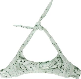 MC2 Saint Barth Badmode, Dames, Groen, L, Charm Bikini Top Leda