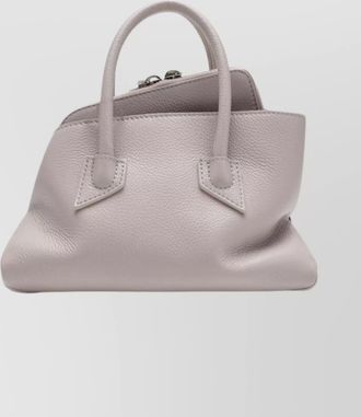 The Attico mini bag with double handles and metal hardware