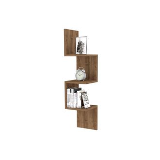 Concept Usine Efecto de nogal de 105 cm en la estanter&iacute;a de pared