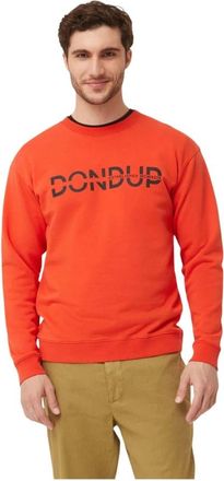 Dondup Stijlvolle Sweater - Heren - Sweatshirts - Oranje - XL - Hoodies & sweatvesten