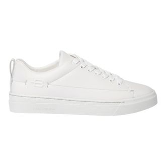 Baldinini White leather sneaker - male - Baldinini - Sneakers - White - 7 1/2 UK - Shoes