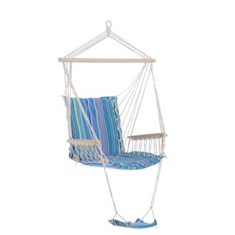 OUTSUNNY Hanging Hammock Swing Chair - Multi Colour | TJ Hughes
