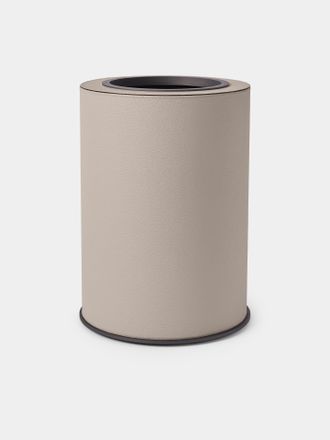 Giobagnara Positano Leather Wastepaper Bin